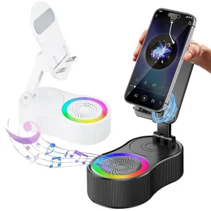 Bluetooth Speaker Phone Stand Hands-Free for iPhone Samsung Android