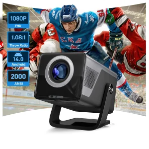 Outdoor Home Theater Projectors X7 WiFi6 BT5.4