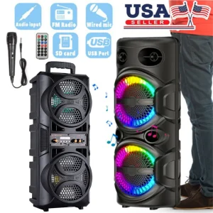 Portable Bluetooth Sub woofer Heavy Bass Speaker